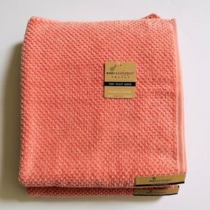 2pc ECOEXISTENCE Bamboo Zero Twist Loops Bath Towel Set - RLPAPAYA